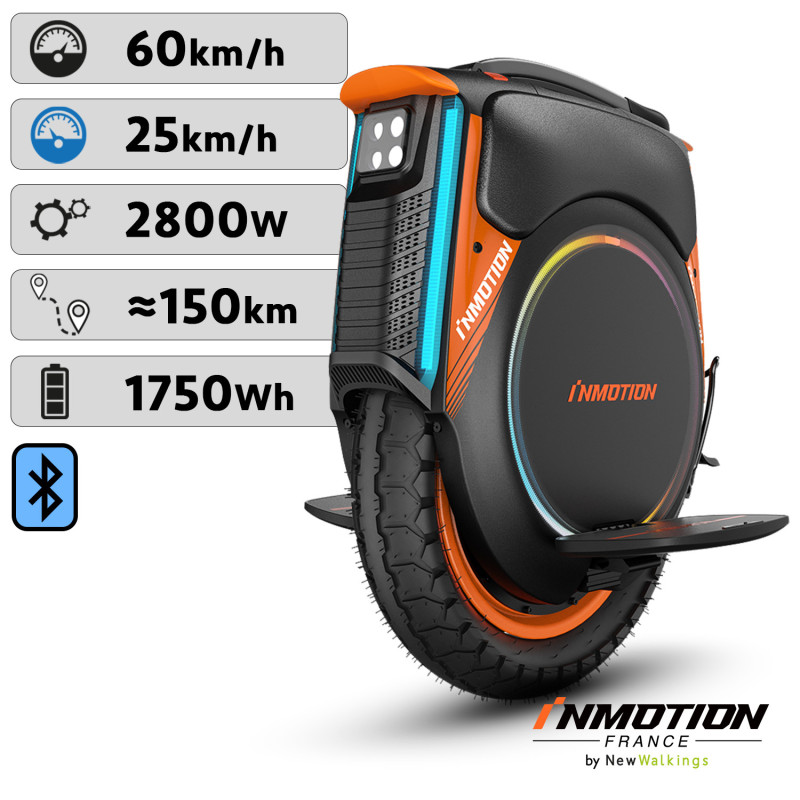 Monociclo Elettrico Inmotion V12 Pro l Inmotion France