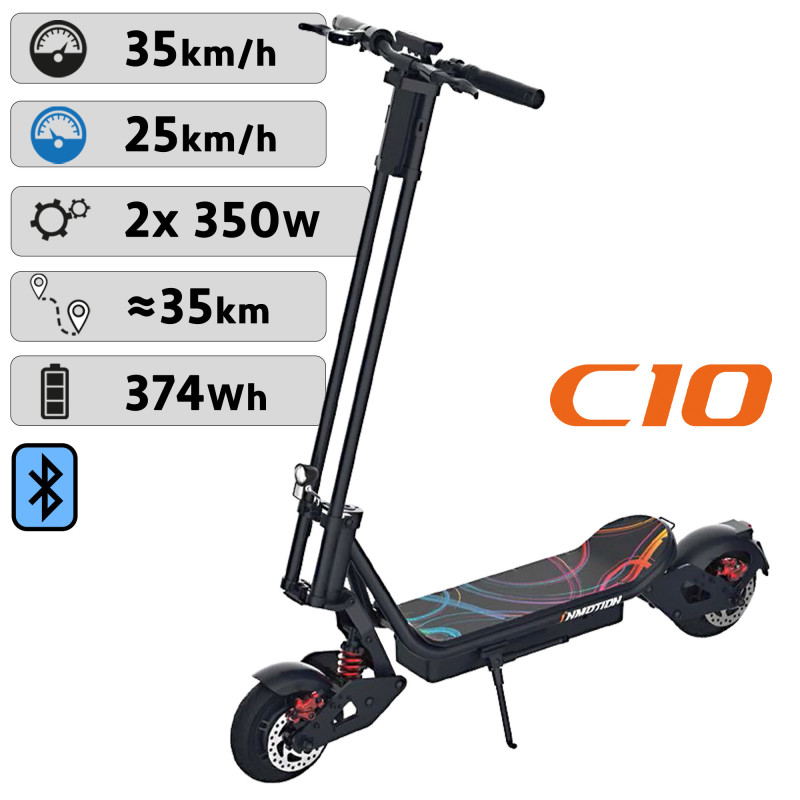Monopattino elettrico Inmotion C10 (36V / 10.4Ah)