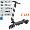 Monopattino elettrico Inmotion C10 (36V / 10.4Ah)