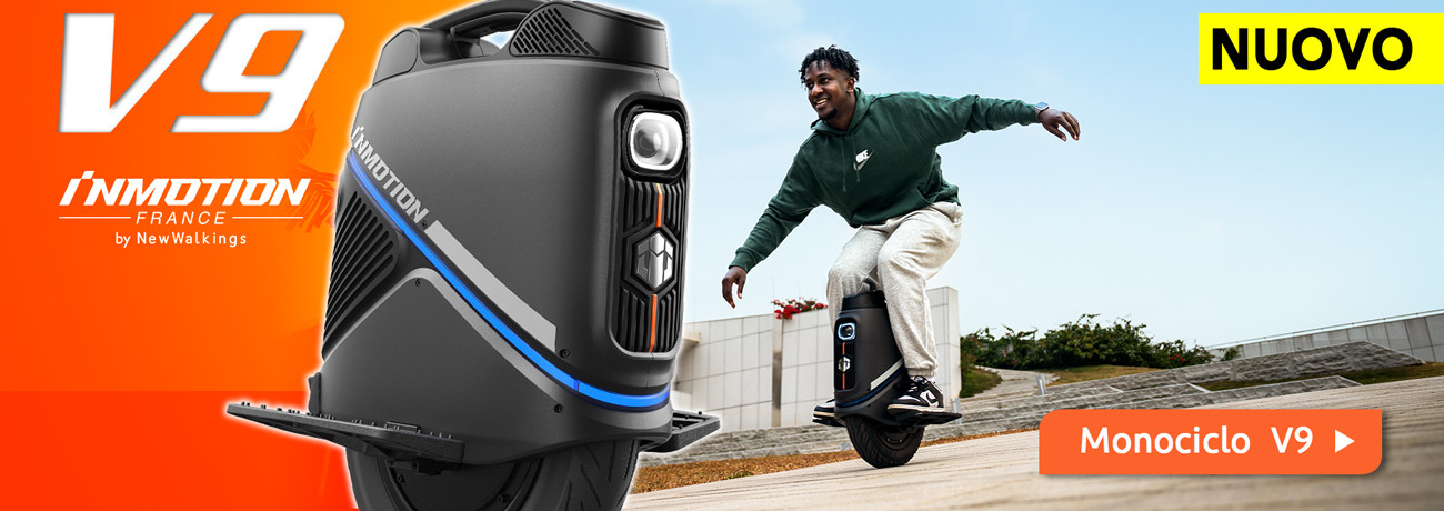 Il nuovo monociclo Inmotion V9